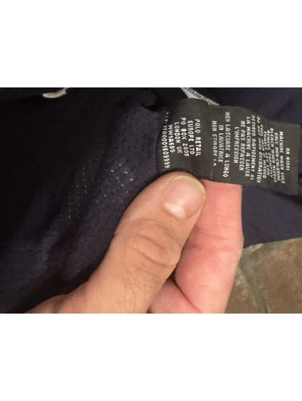 RLX Ralph Lauren Performance Golf Polo Shirt Mens XL Black Bellarive